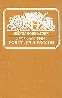 Волгин Игорь - Родиться в России