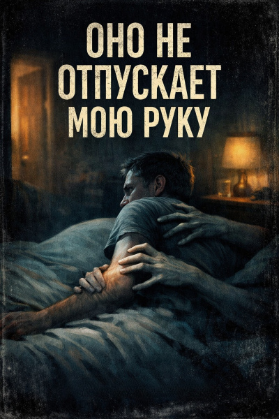Оно не отпускает мою руку